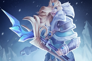 Crystal maiden - Charge Of The Tundra Warden