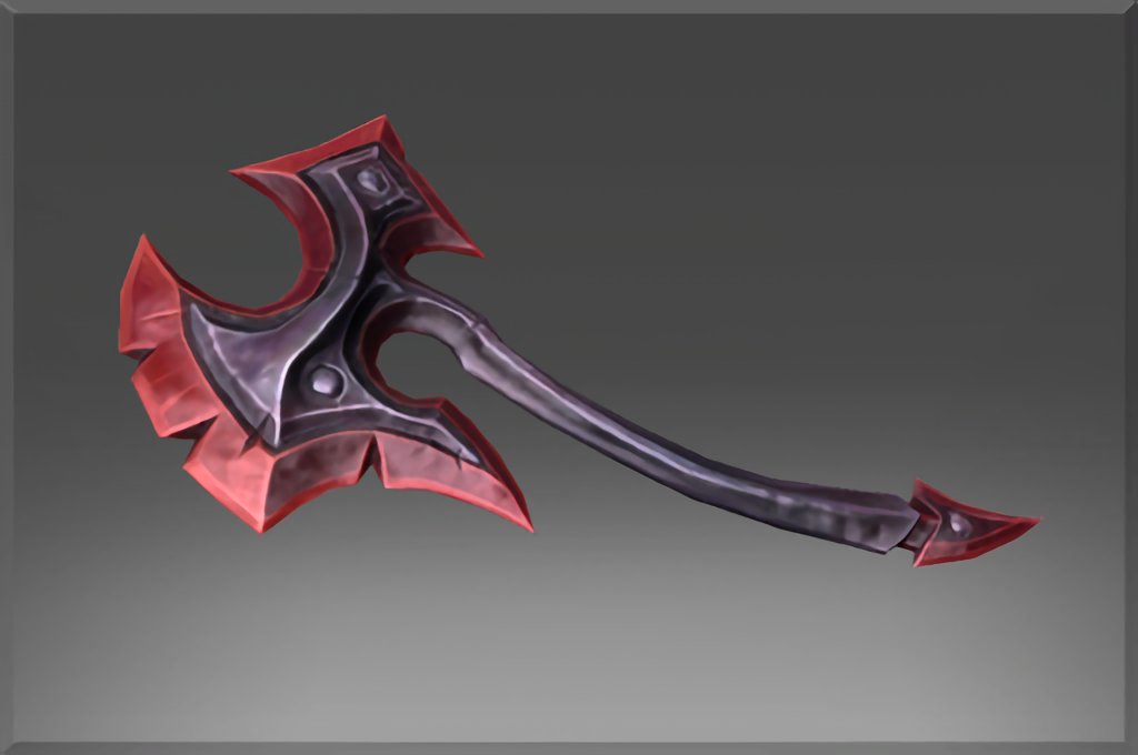 Axe - Crimson Crests - Weapon