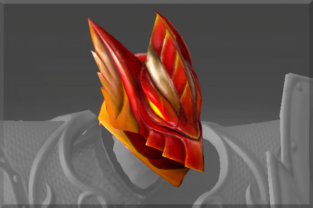 Dragon knight - Crimson Wyvern Helm