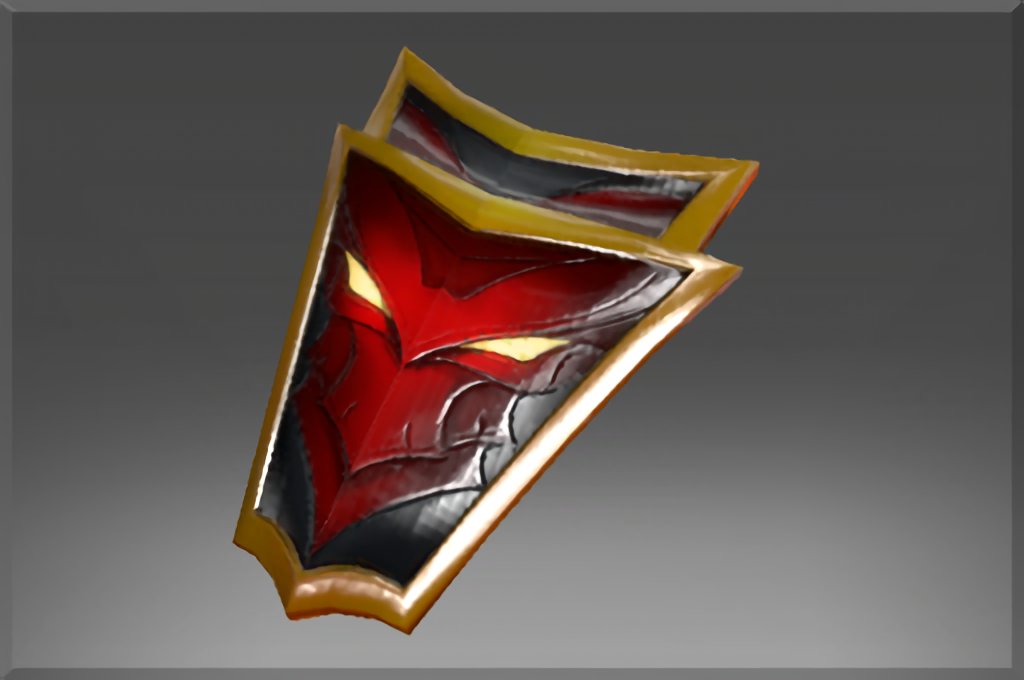 Dragon knight - Crimson Wyvern Shield