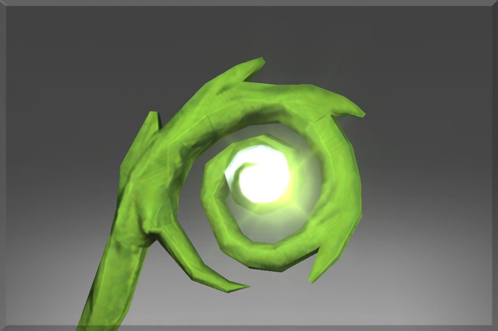 Natures prophet - Curled Root-staff