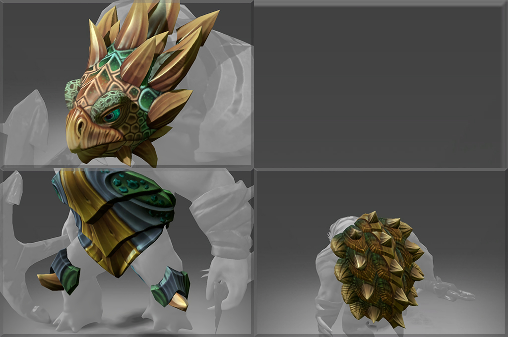 Tidehunter - Head - Shell And Armor Of The Poacher's Bane