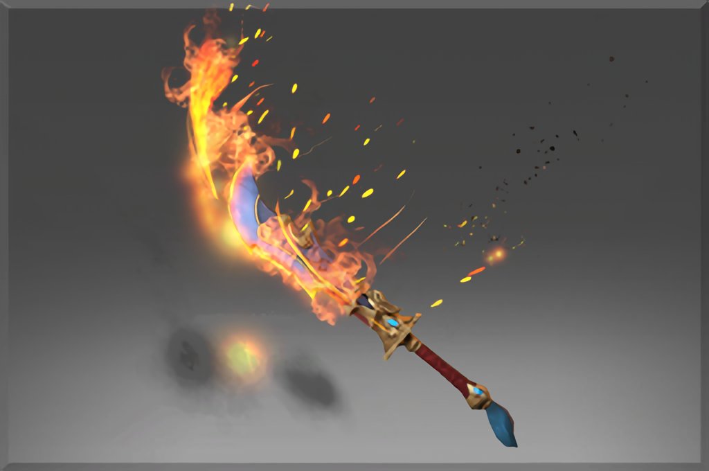 Ember spirit - Off-hand Sword Of The Smoldering Sage