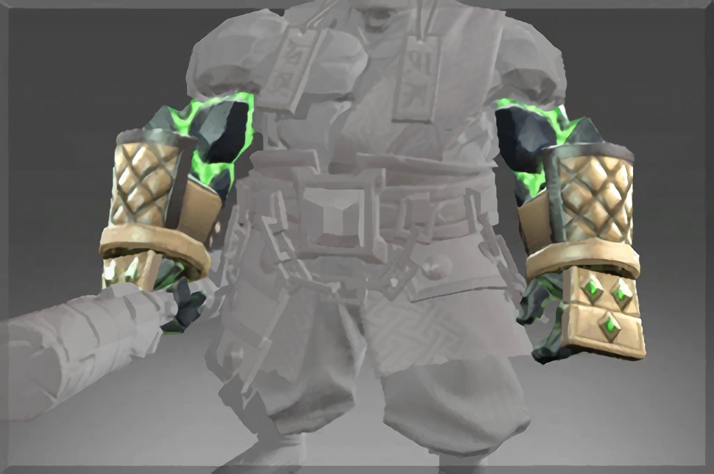 Earth spirit - Plated Bracers Of The Demon Stone