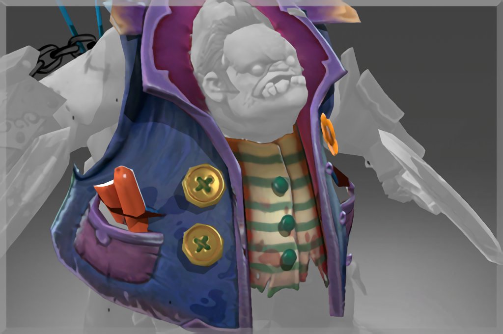 Pudge - Pudge Hungry Clown - Back