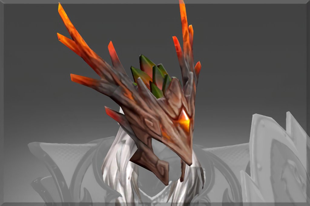 Dragon knight - Scorched Amber Helm